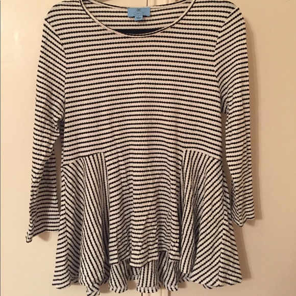 Cece 3/4 sleeve knitted blouse - Picture 3 of 6